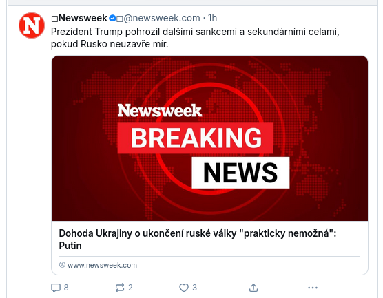 Varování D.Trumpa!